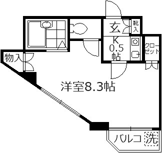 キャロル朝霞台の間取り