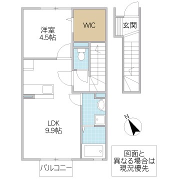 ベル・エクレール IIの間取り