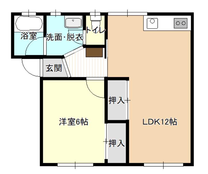 シティコーポＫの間取り