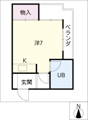 【ハイツ桜ケ丘の間取り】