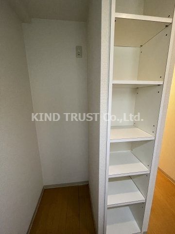 収納　収納のためのスペースです