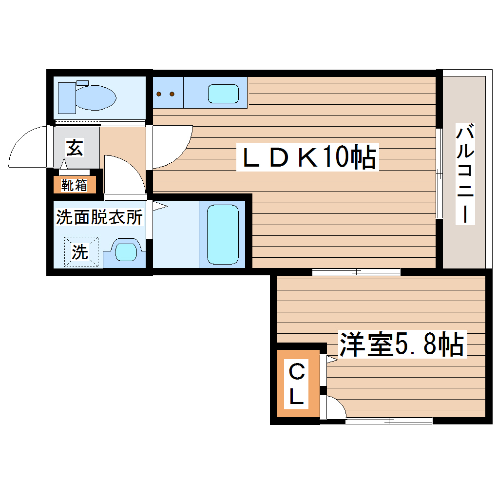 グリーンハピー柏木の間取り