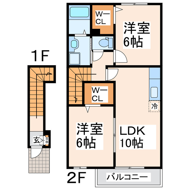 ブローテIの間取り