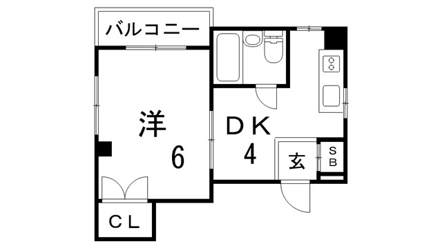 ココロ大田町の間取り