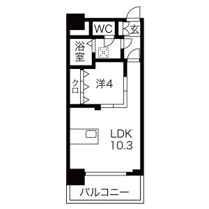 ブランブリエ東山ドゥーエの間取り