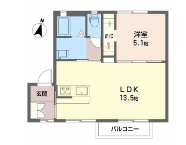 加東市松尾のアパートの間取り