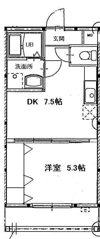 フジパレス 東湊の間取り