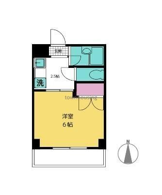 足立区東保木間のマンションの間取り