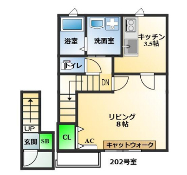 アイリスパレスの間取り