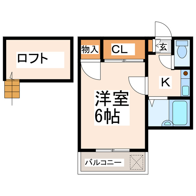 アニバーサリー出水の間取り