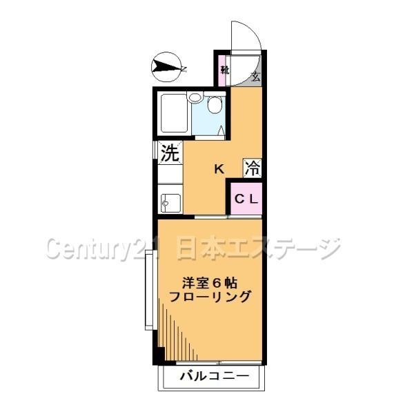 小崎マンションの間取り