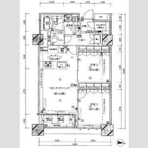 江東区東雲のマンションの間取り