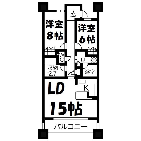 ライオンズガーデン東別院の間取り