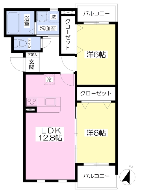 プライムスクエアの間取り