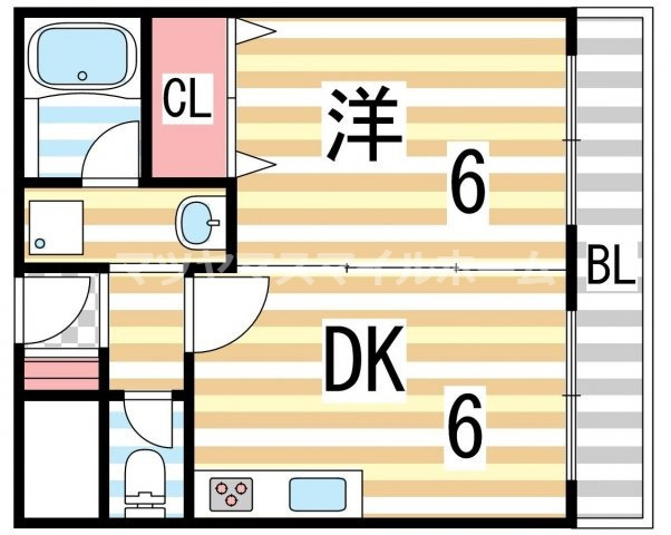 ドムール四條畷の間取り