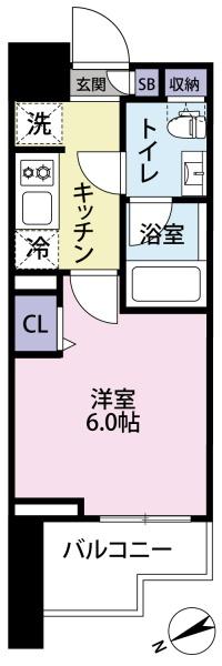 ＡＬＴＥRＮＡ南大井の間取り