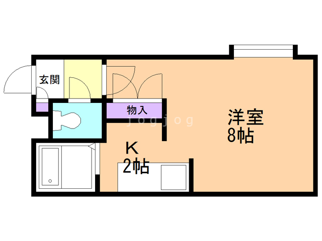 アルファアパル澄川の間取り