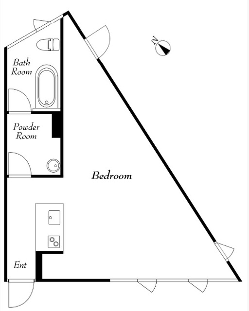 WEEKEND HOUSE ALLEYの間取り