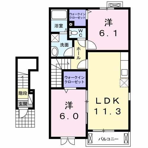 ハイドランジアの間取り