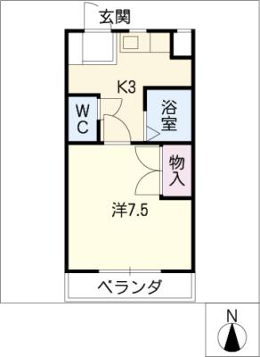 パークサイド岩崎の間取り