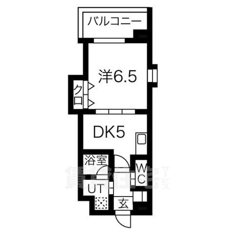 堺市堺区熊野町西のマンションの間取り