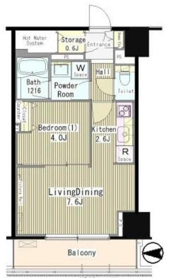 渋谷区大山町のマンションの間取り