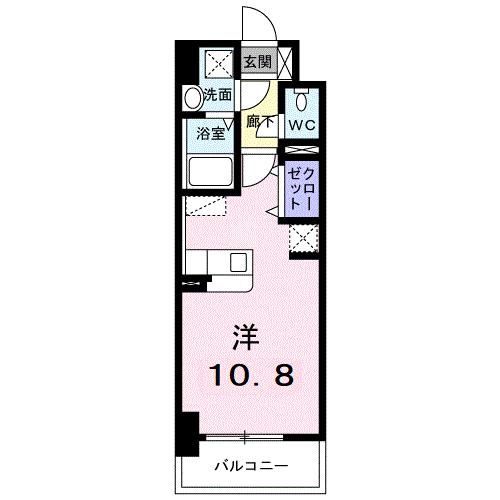 ルーカス　武之橋の間取り