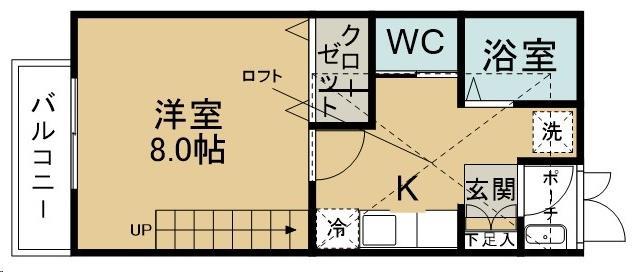 ウィル旭ケ丘の間取り