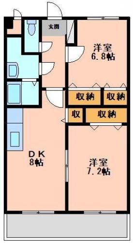 ヴィラクオーレの間取り