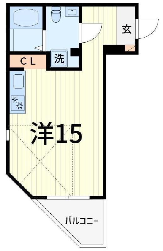 レイオーバー金町の間取り