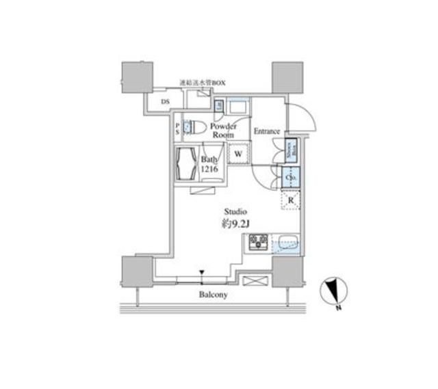 ベルファース芝浦タワーの間取り