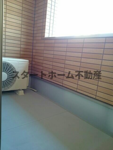 バルコニー　バルコニー付きです