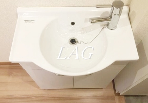 洗面設備　洗面台です。