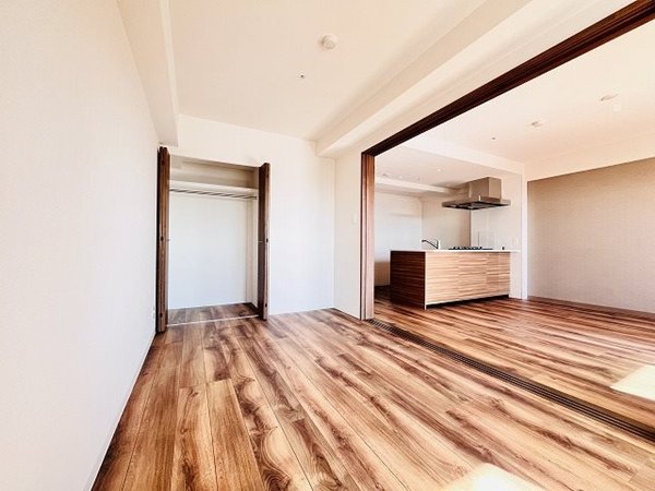 収納　お荷物の多い方でも安心のクローゼット付き♪