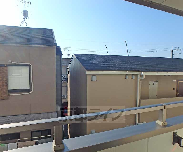 眺望　南向きバルコニーからの景色です。