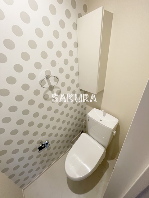 トイレ　嬉しい温水洗浄便座♪