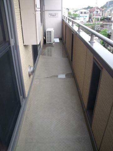 バルコニー　陽あたり良好です