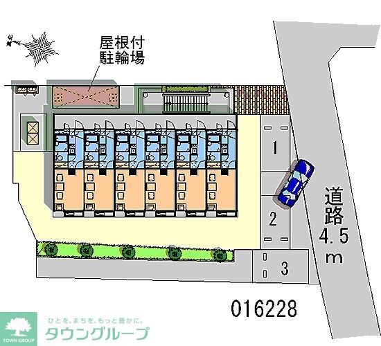 駐車場　区画図