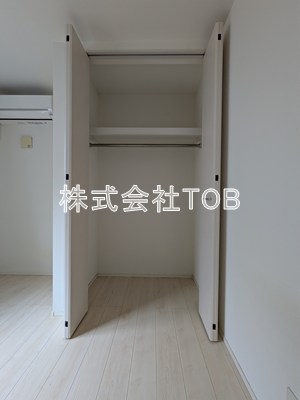 収納　1階5.1帖クローゼット
