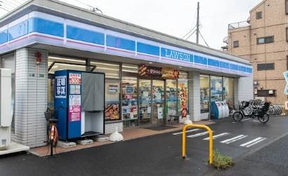 コンビニ　ローソンストア100 西保木間店（コンビニ）まで350m