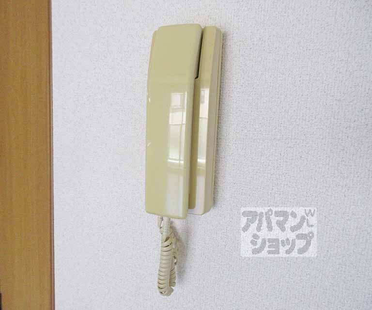 セキュリティ　インターフォンもあります・