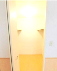 収納　ウォークインクローゼットです。
