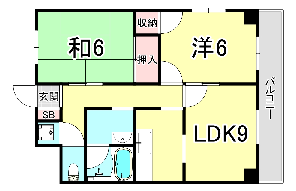 ドリーム寺池の間取り写真