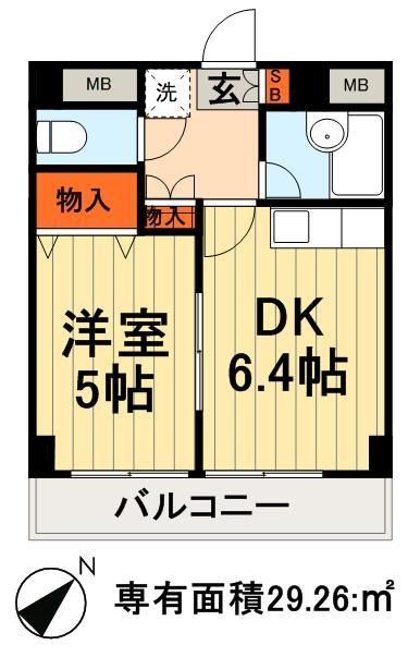 ピスタ21の間取り写真