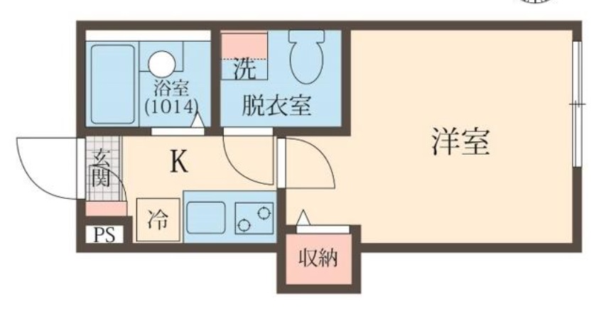 キャトル梅屋敷の間取り写真