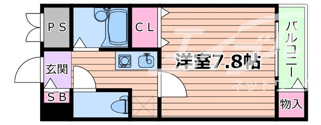 地下鉄御堂筋線 東三国駅 徒歩5分 10階建 築27年の間取り写真