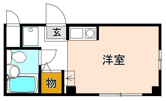 フジハイツの間取り写真