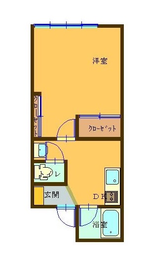 ハイツYKIIの間取り