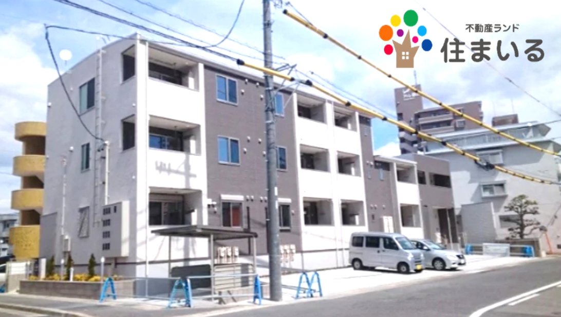 名古屋市天白区井口のアパートの建物外観