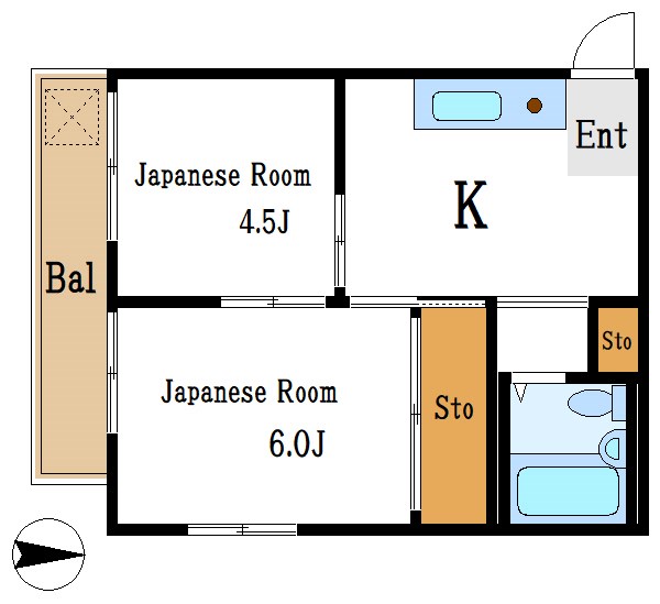 江東区千石のマンションの間取り